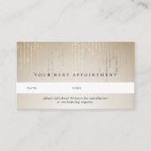 Golden Rain String Lights - Karte (Vorderseite)