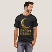 Golden Ramadan Mubarak Kareem T-Shirt (Vorne ganz)