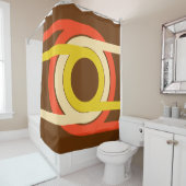 Golden Ratio Retro Duschvorhang (Beispiel)