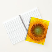 Golden Ratio Sonnenblumen Spiralheft Notebook Notizblock (Innenseite)