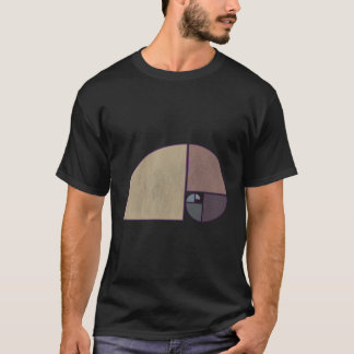 Golden Ratio Spiral Art Fibonacci T-Shirt