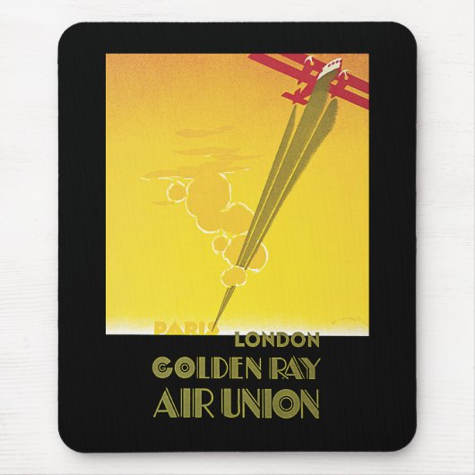 Golden Ray Air Gewerkschaft Mousepad (Vorne)