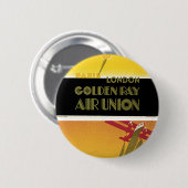 Golden Ray Air Union Button (Vorne & Hinten)