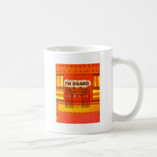 Golden Red African Traditional Colors Funny Am bor Kaffeetasse