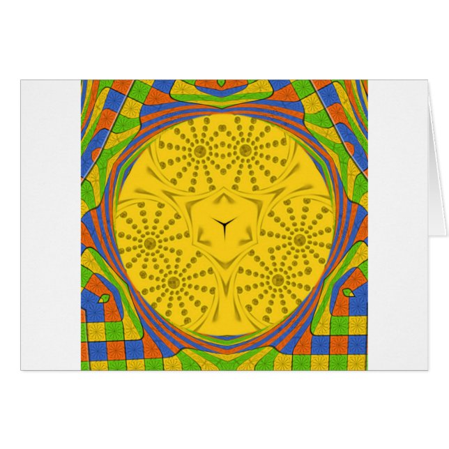 Golden Red Blue Green Royal Ägyptian. (Vorderseite (Horizontal))