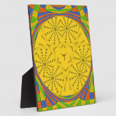 Golden Red Blue Green Royal Ägyptian. Fotoplatte (Seite)