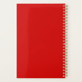 Golden Red Rat Papercut Chinesisches Neujahr 2020 Planer (Rückseite)