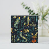 Golden Reefs Feiertagskarte (Stehend Vorderseite)