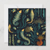 Golden Reefs Feiertagskarte (Vorderseite)