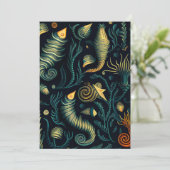 Golden Reefs Feiertagskarte (Stehend Vorderseite)