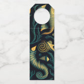 Golden Reefs Flaschenanhänger (Vorderseite)