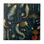 Golden Reefs Fliese (Vorderseite)