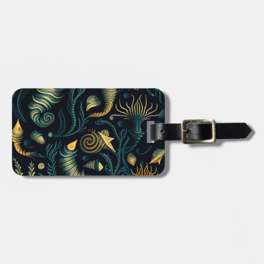 Golden Reefs Gepäckanhänger (Vorderseite horizontal)