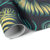 Golden Reefs Geschenkpapier (Rolleneckpunkt)