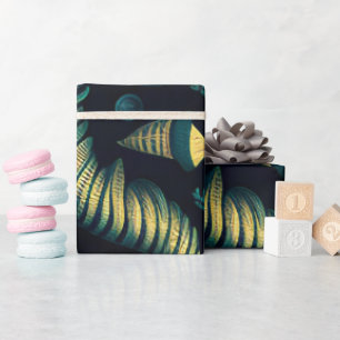 Golden Reefs Geschenkpapier