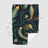 Golden Reefs Golfhandtuch (Insitu)