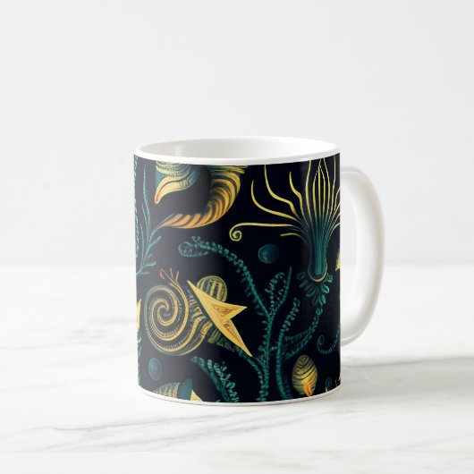 Golden Reefs Kaffeetasse (VorderseiteRechts)