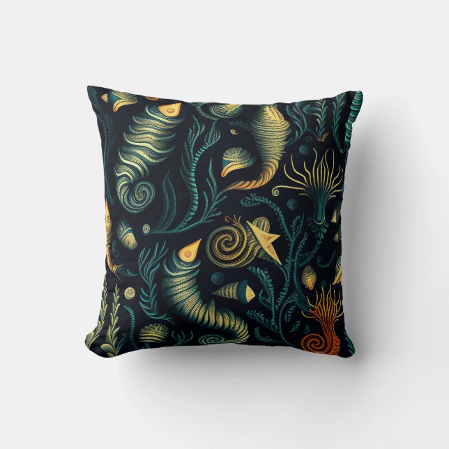 Golden Reefs Kissen (Vorderseite)