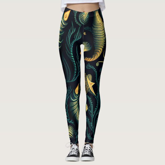 Golden Reefs Leggings (Vorderseite)
