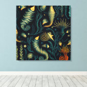 Golden Reefs Leinwanddruck (Insitu (Holzboden))