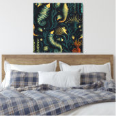 Golden Reefs Leinwanddruck (Insitu (Schlafzimmer))