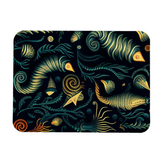 Golden Reefs Magnet (Horizontal)