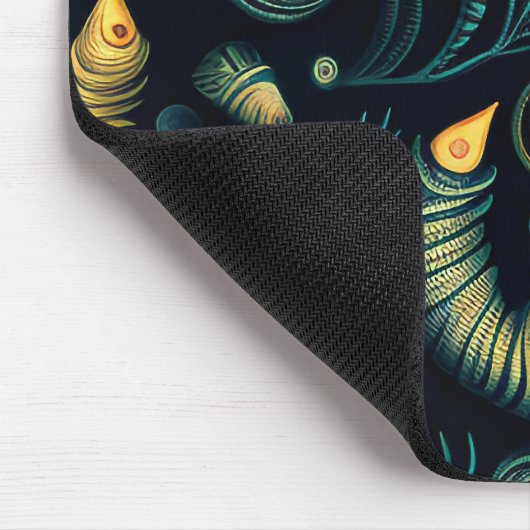 Golden Reefs Mousepad (Ecke)