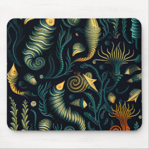 Golden Reefs Mousepad
