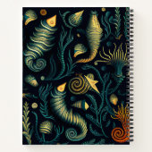 Golden Reefs Notizblock (Rückseite)