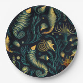 Golden Reefs Pappteller (Vorderseite)