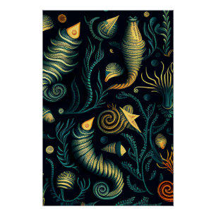 Golden Reefs Poster
