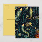 Golden Reefs Postkarte (Vorne/Hinten)