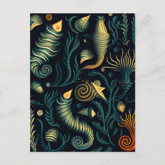 Golden Reefs Postkarte (Vorderseite)