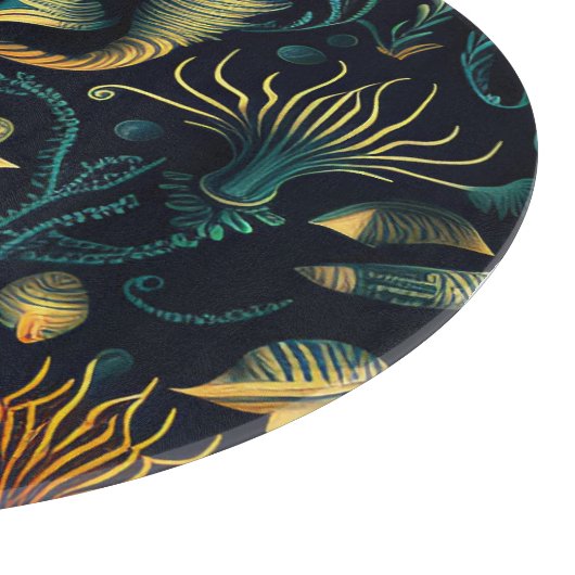 Golden Reefs Schneidebrett (Ecke)