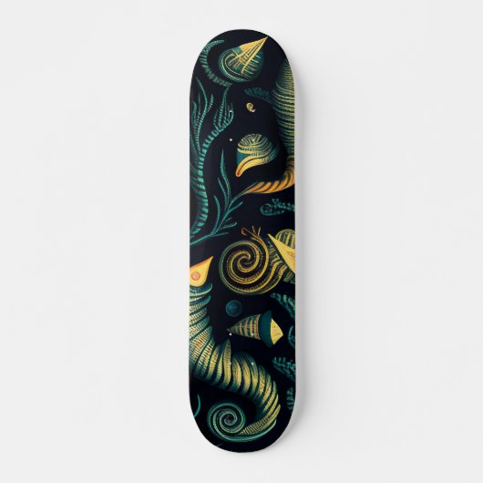 Golden Reefs Skateboard (Vorne)