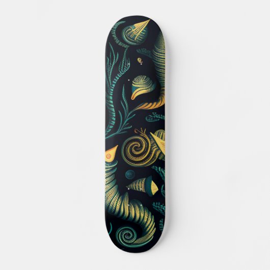 Golden Reefs Skateboard (Vorderseite)