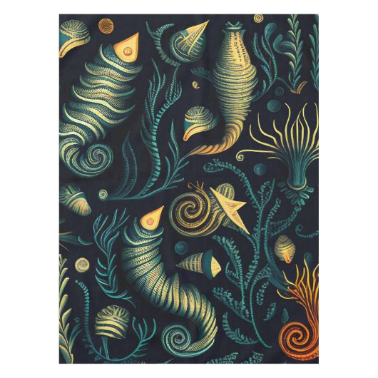 Golden Reefs Tischdecke (Vorderseite)