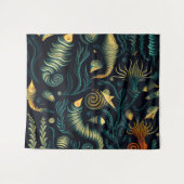 Golden Reefs Wandteppich (Vorderseite (Horizontal))