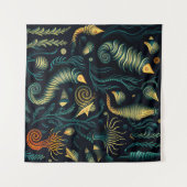 Golden Reefs Wandteppich (Vorderseite (Horizontal))