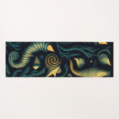 Golden Reefs Yogamatte (Vorderseite (Horizontal))