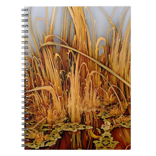 Golden Reflections Notebook Notizblock (Vorderseite)