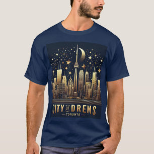 Golden Reflections - Toronto City T-Shirt