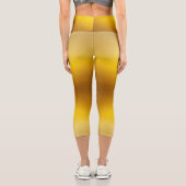 Golden Remnant Capri Leggings (Rückseite)