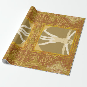 Golden Renaissance Geschenkpapier