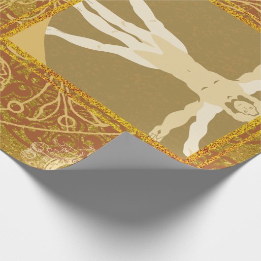 Golden Renaissance Geschenkpapier (Ecke)
