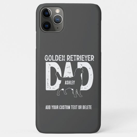 Golden Reteever Vater Dog Vater Geschenk Case-Mate iPhone Hülle (Rückseite)