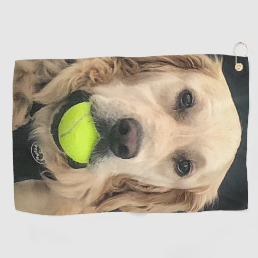 Golden Reti Golfhandtuch (Horizontal)