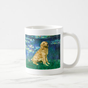 Golden Retriever 1 - Lilies 5 Kaffeetasse