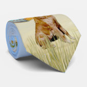 Golden Retriever 1 - Rowboat (JF) Krawatte (Gerollt)