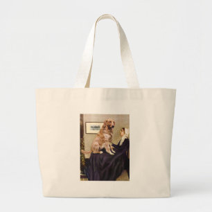 Golden Retriever 1 - Whistlers Mutter Jumbo Stoffbeutel